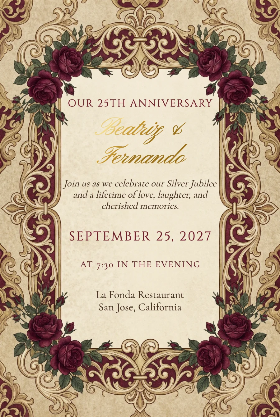 Vintage Anniversary on Paper — Fine paper